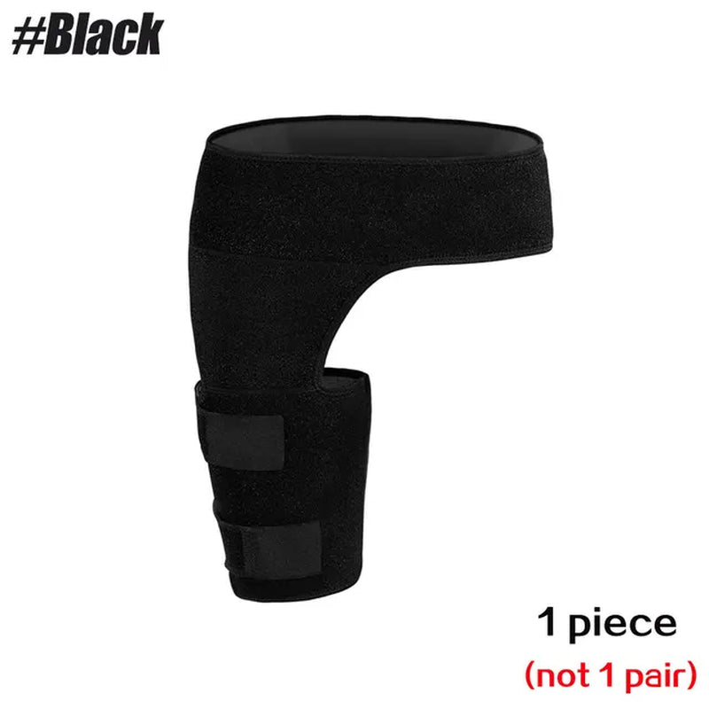 Hip Support Brace for Hip Pain, Compression Wrap for Groin, Thigh Hamstring, Pulled Muscle Injury,Arthritis Sciatica Pain Relief